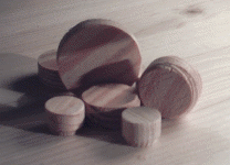 Figur aus Holzscheiben basteln