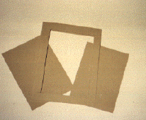 Fensterbild aus Papier basteln