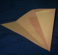 Flieger aus Papier falten