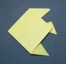 Fisch aus Papier falten