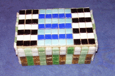 Schachtel mit Mosaik basteln