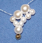 Glocke aus Perlen basteln