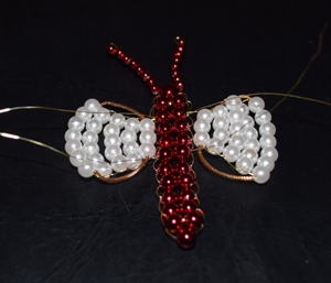 Schmetterling aus Perlen basteln