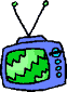 clipart bild Fernseher